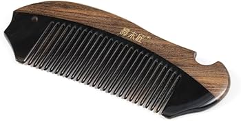 Amazon | TAN MUJIANG 譚木匠 櫛 木製 水牛の角 くし サラサラ 高級